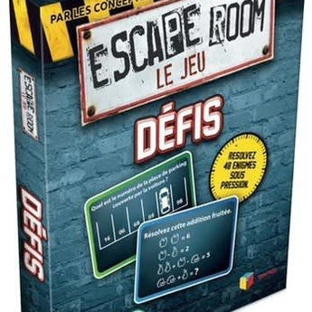 Jeux De Société - Escape Room - Défis - Party Shop