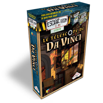 Jeux De Société - Escape Room - Le Téléscope De Da Vinci - Party Shop