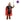 Kids knight costume with crown, hood, tunic, belt, cape, pants and boot covers. Perfect for Halloween, carnival, cosplay or medieval parties. - MOM - Party Shop