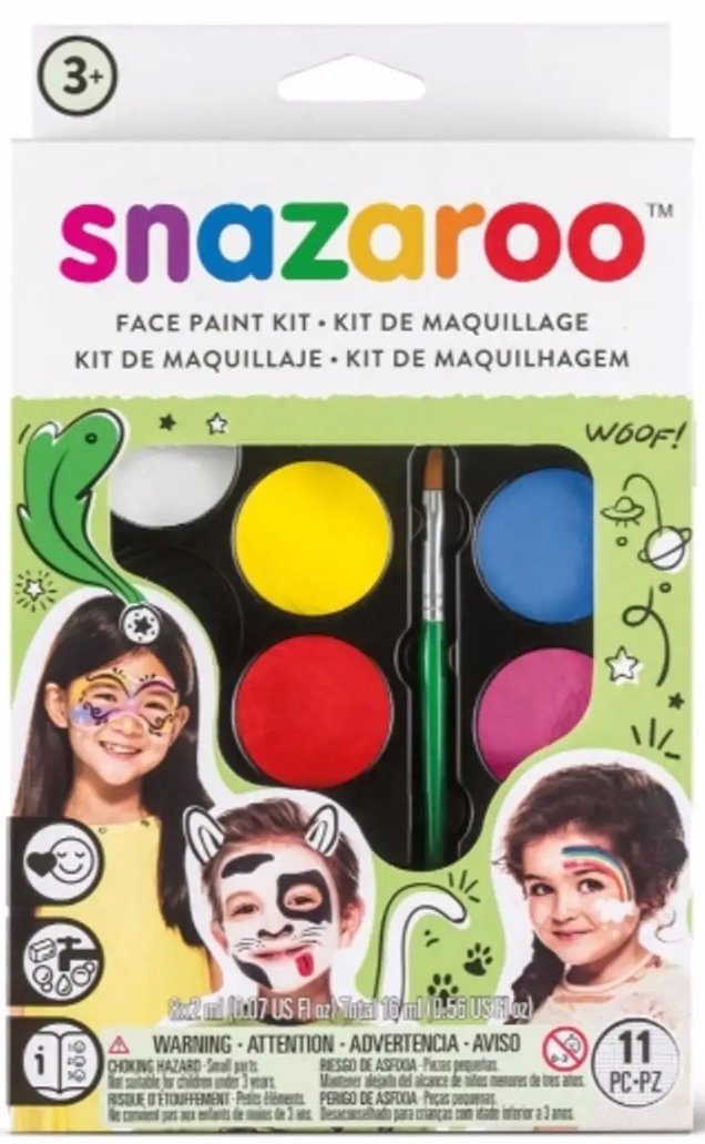 Kit De Maquillage Snazaroo 11 Morceaux - Party Shop