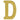 Amscan - Lettre Scintillante 9Po Or - D - Party Shop