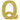 Amscan - Lettre Scintillante 9Po Or - Q - Party Shop