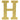 Amscan - Letttre Scintillante Or- H - Party Shop
