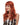 WESTBAY - Long auburn burlesque wig for women – premium curly wig for cosplay, cabaret, or Halloween costumes - Party Shop