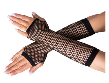 Karnival Costumes - Long Gants En Filet De Pêche - Party Shop