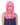 WESTBAY - Long pink wig for women – premium cosplay and Halloween wig in pastel or vibrant pink - Party Shop