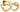 RUBIES - Lunettes Métalliques Or - Party Shop