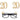 Santex - Lunettes Pailletées Or - 20 Ans - Party Shop