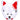 Masque Adulte - Chat Anime Rouge - Party Shop