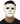 FUN WORLD - Masque Blanc Rigide Pour Homme - Party Shop