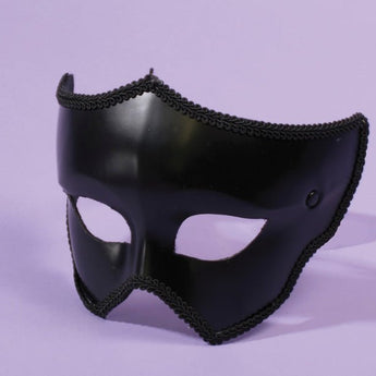 Masque Vénitien Classique - Noir - Party Shop