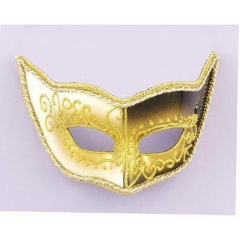 Masque Vénitien - Or Et Bronze - Party Shop
