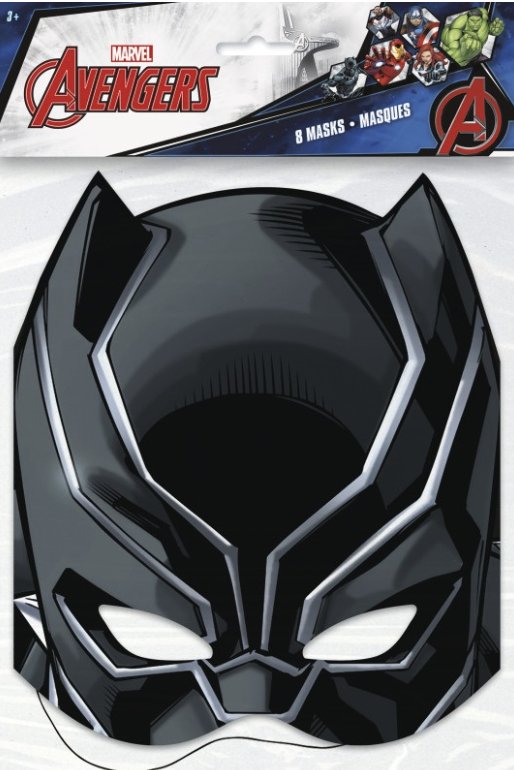 Masques (8) - Black Panther - Party Shop