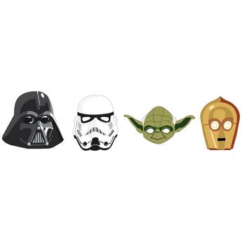 Masques En Papier (8) - Star Wars - Party Shop