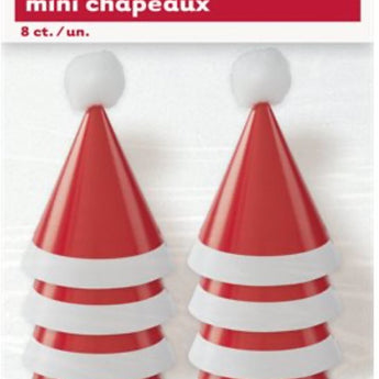 Mini Chapeaux (8) - Noël - Party Shop