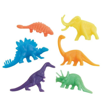 Mini Figurines (12Pc) - Dinosaures (Multicolres) - Party Shop