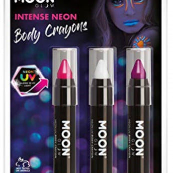 Moon Glow - Paquet De 3 Crayon Uv - Party Shop