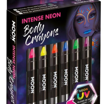 Moon Glow - Paquet De 6 Crayons Intense Uv - Party Shop