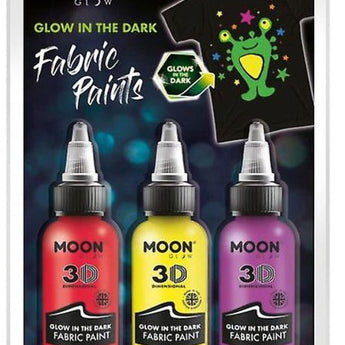 Moon Glow - Peinture Pour Tissus "Glow In The Dark" - Party Shop