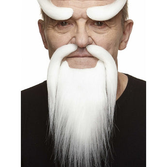 Moustache, Barbe & Sourcils Haut De Gamme - Moine Shaolin - Party Shop