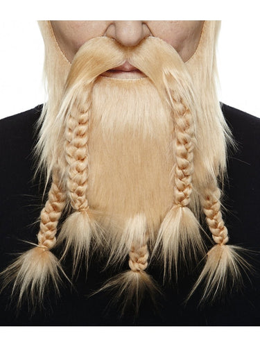 Mustaches - Moustache & Barbe Style Viking Haute Qualité - Party Shop