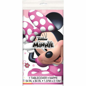 Nappe De Plastique 54'' X 84'' - Minnie Mouse - Party Shop