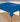 RUBIES - Nappe En Plastique 54 X 108 - Bleu Métallique - Party Shop
