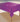 RUBIES - Nappe En Plastique 54 X 108 - Mauve Métallique - Party Shop