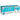 Amscan - Nappe En Plastique 54Po X 126Ft Avec Lame De Coupe - Bleu Caraibes - Party Shop
