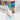 Unique - Nappe En Plastique 54X84 - Happy Birthday Arc-En-Ciel - Party Shop