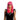 RUBIES - Perruque Adulte - Vampire Scintillant Rose - Party Shop