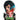 RUBIES - Perruque Adulte - Zombie Colorée - Party Shop