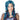 California Costumes - Perruque De Poupee Avec Boudins Turquoise / Mauve - Party Shop