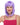WESTBAY - Perruque Haute Gamme - Lavande - Party Shop