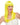 WESTBAY - Perruque Haute Gamme - Longue Classique Jaune - Party Shop