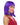 WESTBAY - Perruque Haute Gamme - Mauve - Party Shop