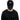 Black Punisher-style hockey mask for adults – intimidating plastic costume accessory for Halloween or horror-themed parties - Funworld- Party Shop