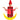 Child wearing red Crayola crayon costume – vibrant and fun Halloween outfit for kids, great for school events and color-themed parties - Inspirit - Party Shop