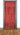 RUBIES - Rideau À Franges 37" x 8' - Rouge - Party Shop