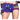 Leg Avenue - Sac Pour Taille - Monstre Poilu Mauve - Party Shop