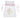 Santex - Sachet De Tissus "Bb" (6) - Rose - Party Shop