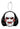 Trick or Treat Studios -Billy cinnamon-scented car air freshener from SAW by Trick or Treat Studios – creepy hanging accessory for horror fans and Halloween car décor. - Party Shop