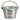 Amscan - Sceau En Métal Medium 10'' - Fiesta - Party Shop