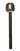underwraps -Silver Popstar Microphone 10.5 inch – Fun costume accessory for singer, diva, rock star or karaoke. Perfect for Halloween, carnival and cosplay parties - Party Shop