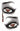 TINSLEY - Tatouage Temporaire - Yeux - Party Shop