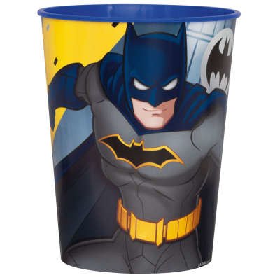 Unique - Verre en Plastique 16Oz - Batman - Party Shop