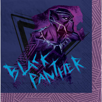 Serviettes De Table (16) - Black Panther - Party Shop