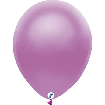 Sac De 12 Ballons Funsational - Pourpre Perlé - Party Shop