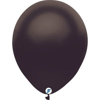 Sac De 50 Ballons Funsational - Noir Perlé - Party Shop