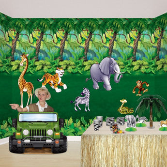 Accessoires (6)  - Animaux De La Jungle - Party Shop